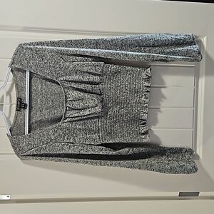 Revamped Brand Long Sleeve Shirt Cinched Waist Size L